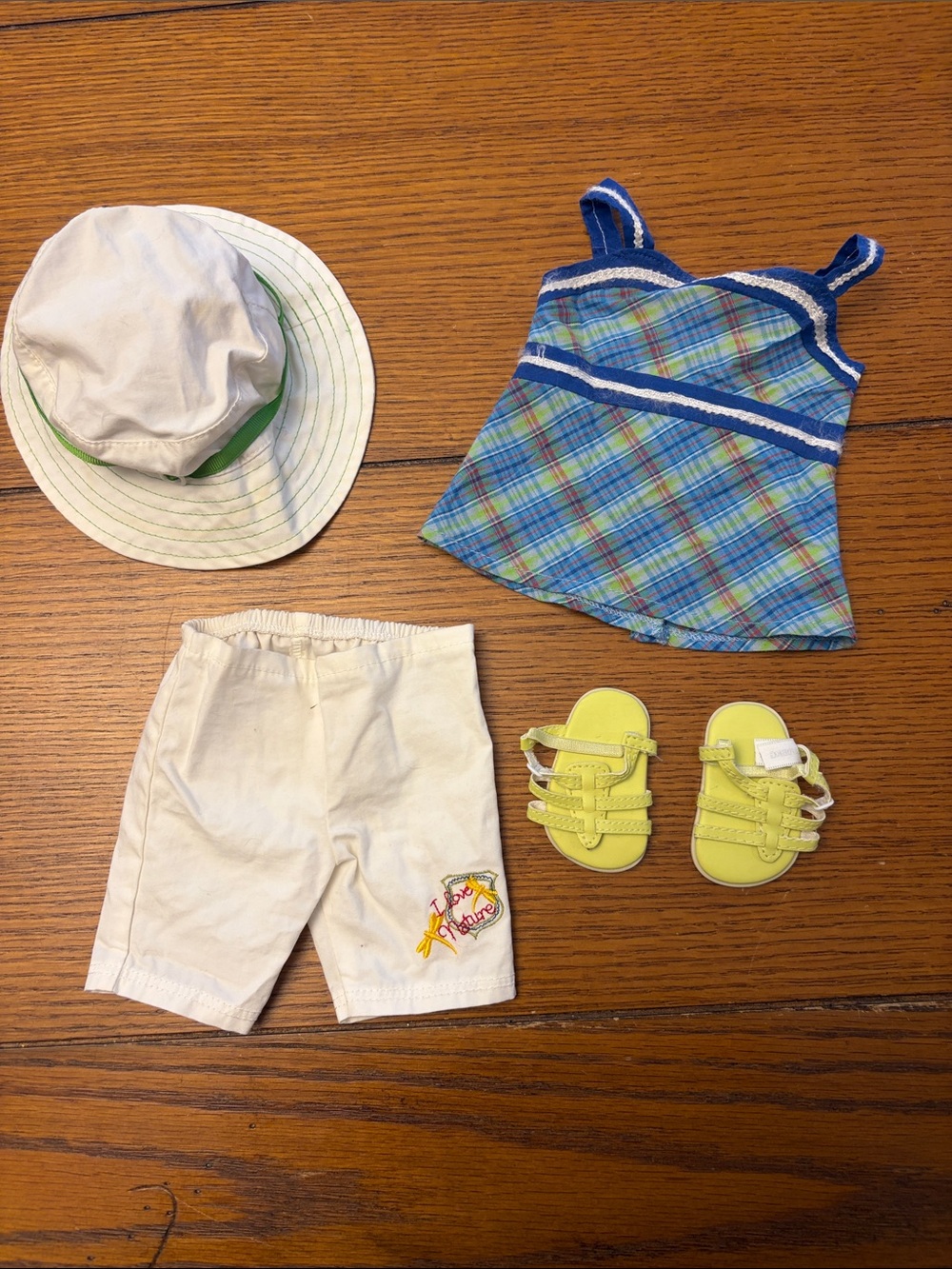 American Girl Lanie Gardening outfit